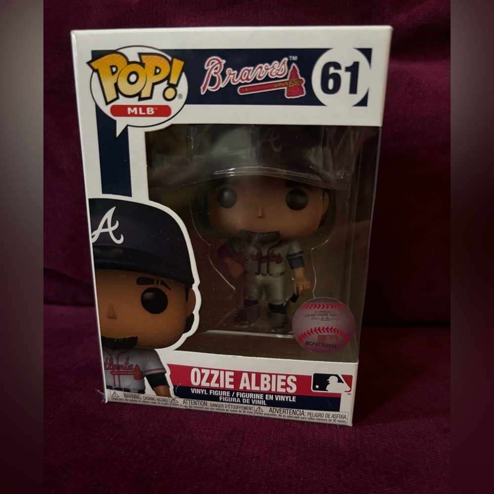 Funko Pop! MLB Atlanta Braves Ozzie Albies